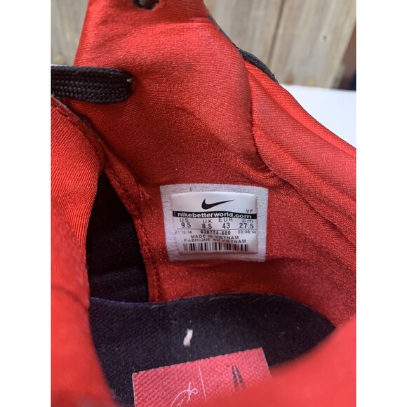 Kobe 9 NSW Lifestyle Mens Shoes, Size 9.5 University Red, Nike, 630774-600, Used - Picture 8 of 8